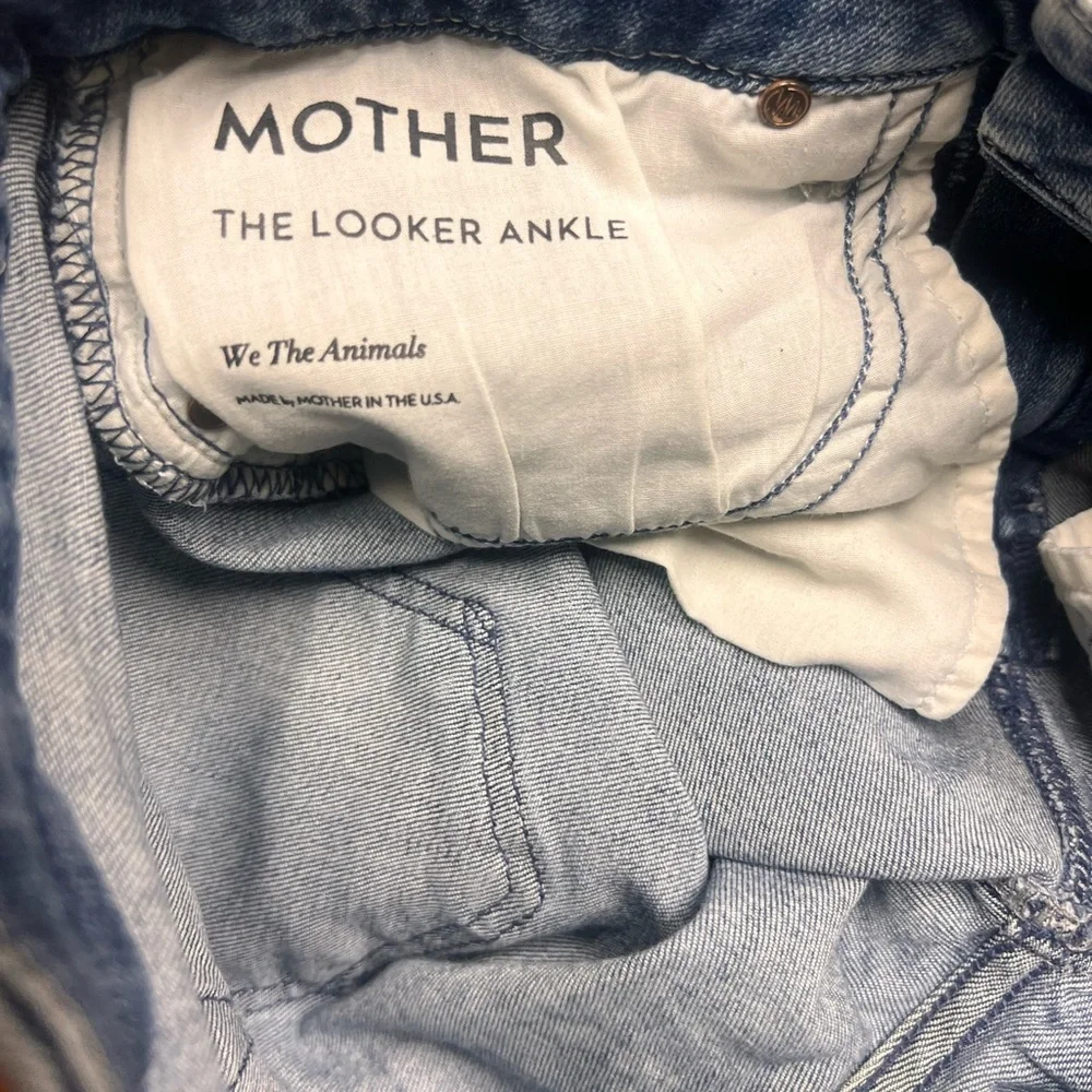 Mother jeans the looker ankle 25 - Picture 4 of 4